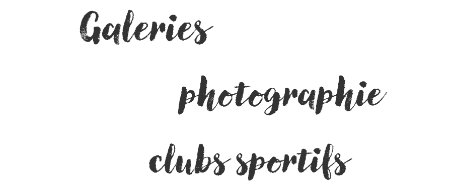 Galeries en ligne pour la photo de club sportif